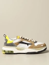 PREMIATA SNEAKERS IN SUEDE AND MESH,11596958