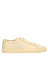 COMMON PROJECTS WOMAN BY COMMON PROJECTS WOMAN SNEAKERS LIGHT YELLOW SIZE 8 LEATHER,11314237OE 3