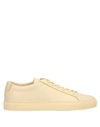 Common Projects Original Low-top Sneaker Achilles In Light Yellow