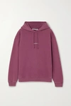 ACNE STUDIOS OVERSIZED PRINTED COTTON-JERSEY HOODIE