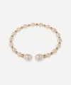 ANISSA KERMICHE GOLD IMPROMPTU PEARL BRACELET,000711582