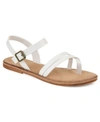 Journee Collection Women's Vasek Sandals Women's Shoes In White