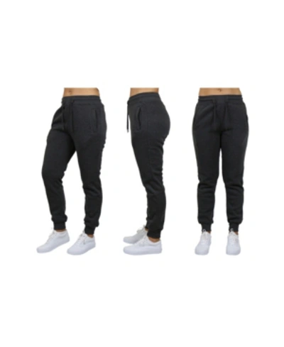 Galaxy By Harvic Women's Loose Fit Jogger Pants In Charcoal