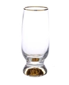 CLASSIC TOUCH SET OF 6 GOBLETS WITH STEM AND RIM