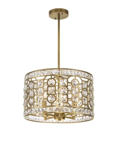 Cwi Lighting Belinda 4 Light Chandelier In Champagne