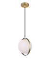 Cwi Lighting Da Vinci 1 Light Wall Light In Gold