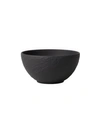 Villeroy & Boch Manufacture Rock Porcelain Bowl 14cm In Black
