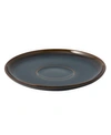 Villeroy & Boch Crafted Porcelain Coffee Saucer In Blue