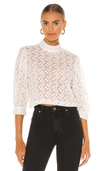 ROLLA'S STEPHANIE DAISY LACE BLOUSE,ROLS-WS103
