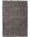 NOURISON LUXE SHAG LXS01 CHARCOAL 4' X 6' AREA RUG