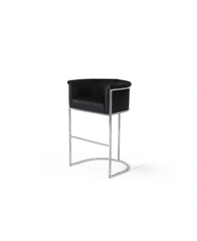 Chic Home Finley Bar Stool In Black