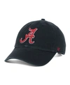 47 Brand Alabama Crimson Tide Clean-up Cap In Black