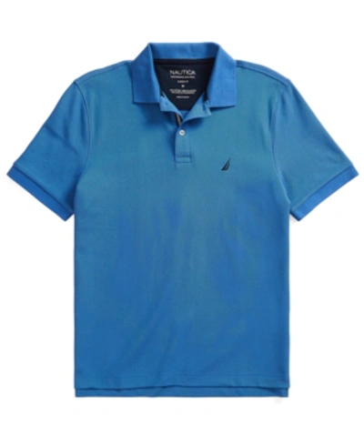 Nautica Men's Classic-fit Performance Deck Polo Shirt In Delft