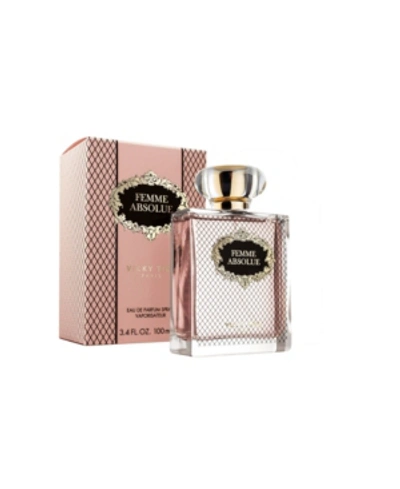 Vicky Tiel Women's Femme Absolute Eau De Parfum, 3.4 oz / 100 ml
