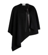 VALENTINO CAPE WITH LEATHER DETAILS,16043173