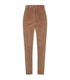 DOLCE & GABBANA CORDUROY TROUSERS,16043229