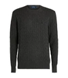 RALPH LAUREN WOOL-CASHMERE CABLE-KNIT SWEATER,16061050