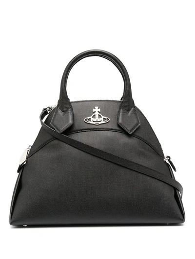 Vivienne Westwood Windsor Medium Bag In Black