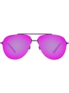 BALENCIAGA BB0013S AVIATOR-FRAME SUNGLASSES