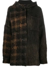 AVANT TOI MULTI-PATTERN HOODED JACKET