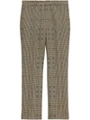 BURBERRY TAILORED CHECKED TROUSERS