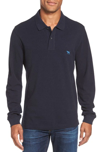 Rodd & Gunn World Valley Polo Shirt In Navy