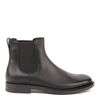 TOD'S CHELSEA BOOTS IN LEATHER WITH EMBOSSED LOGO,XXM62C00P20 OLWB999