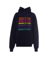 Ireneisgood Slogan Print Hoodie In Blue