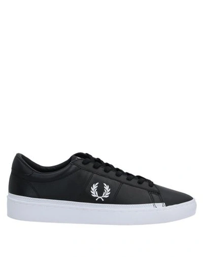 Fred Perry Spencer Black Low-top Sneakers