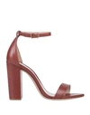 Schutz Sandals In Brown