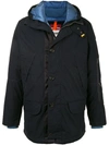 PARAJUMPERS BUTTON-UP HOODED JACKET