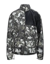 Marcelo Burlon County Of Milan Marcelo Burlon Man Jacket Military Green Size L Polyamide In Black