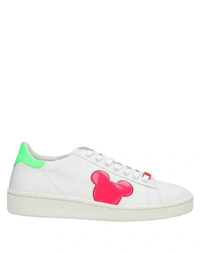 Moa Master Of Arts Leather Disney Sneakers In Neutrals
