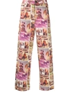 DAILY PAPER COMIC PRINT TROUSERS