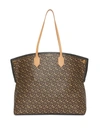 BURBERRY SOCIETY MONOGRAM-PRINT TOTE BAG