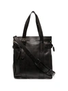 OFFICINE CREATIVE LARGE LEATHER TOTE BAG