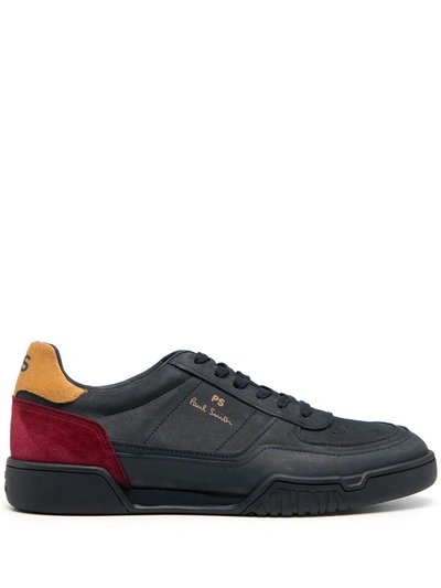 Ps By Paul Smith Colour Block Sneakers In Black