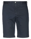 Pt Torino Shorts & Bermuda Shorts In Dark Blue