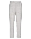 GREY DANIELE ALESSANDRINI GREY DANIELE ALESSANDRINI MAN PANTS IVORY SIZE 36 POLYESTER, VISCOSE,13518154PI 10