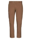 Be Able Man Pants Khaki Size 38 Cotton, Elastane In Beige