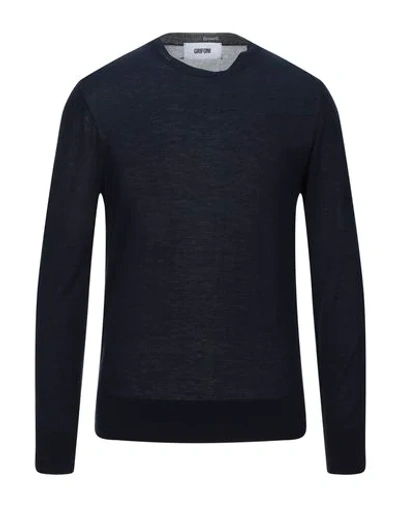 Mauro Grifoni Sweaters In Blue