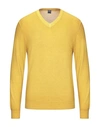 Fedeli Sweaters In Ocher