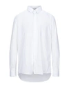 Grey Daniele Alessandrini Solid Color Shirt In White