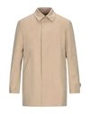 PAOLONI PAOLONI MAN OVERCOAT & TRENCH COAT BEIGE SIZE 46 COTTON, POLYAMIDE,41993162OG 3
