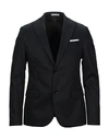 Grey Daniele Alessandrini Blazer In Black