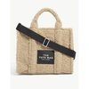 MARC JACOBS THE TEDDY SMALL TRAVELLER FAUX-SHEARLING TOTE BAG,R03675140