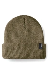 Brixton Heist Beanie In Military Olive
