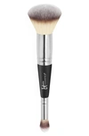 IT COSMETICS HEAVENLY LUXE DUAL AIRBRUSH CONCEALER AND FOUNDATION BRUSH,S52882