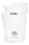 OUAI DETOX SHAMPOO REFILL,FG-0133-C-00