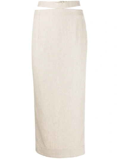 Jacquemus Skirts In Beige